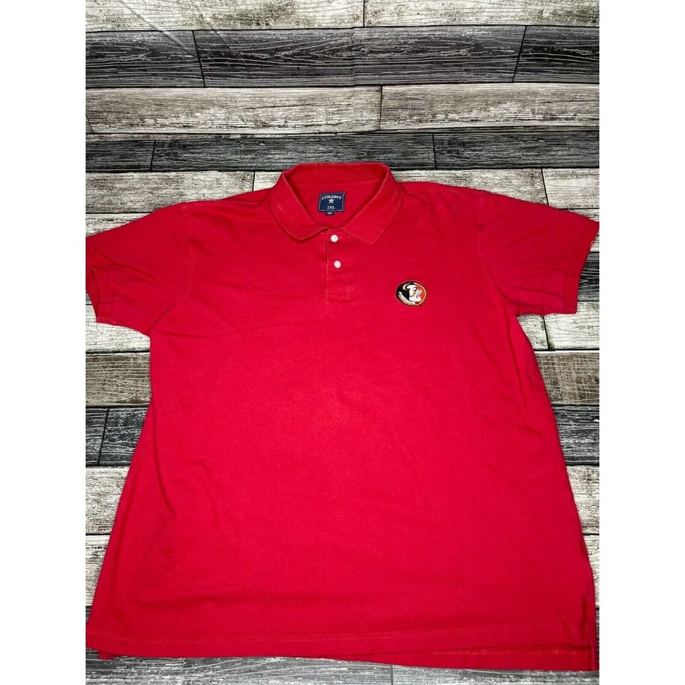 VTG FSU Florida State Seminoles Polo Men's XXL